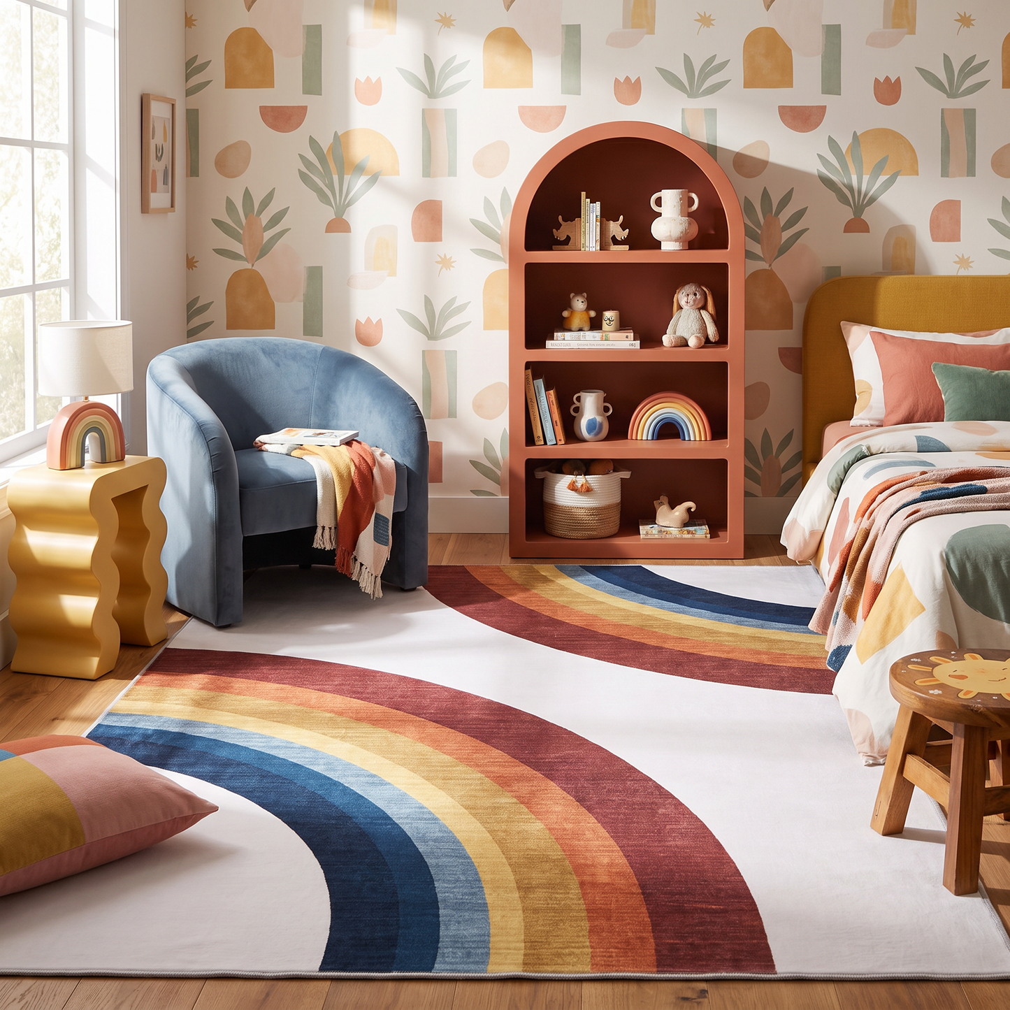 Alfombra Solara Ember Red