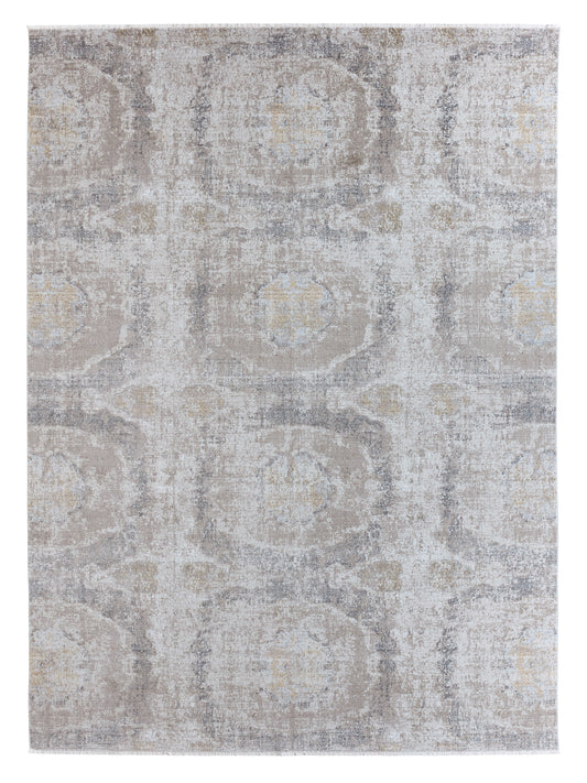 Airi Abstract Vintage Gray and Natural Area Rug