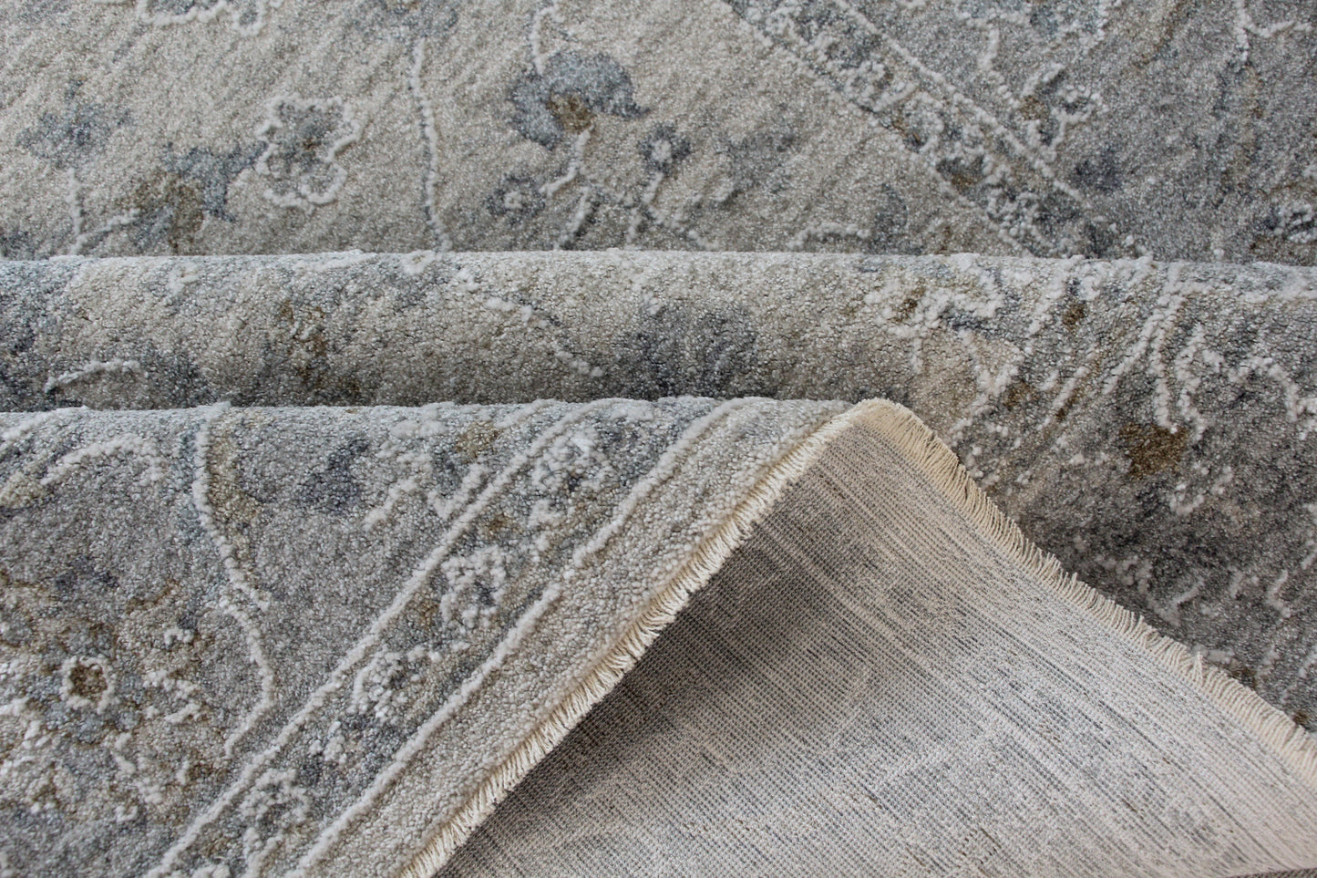 Alfombra de transición para interiores en color crema estilo bohemio del sudoeste
