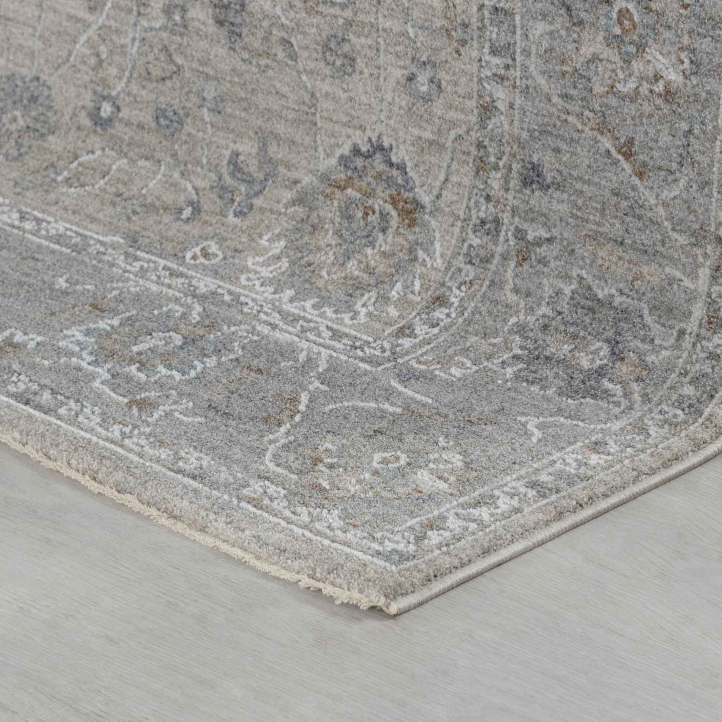 Alfombra de transición para interiores en color crema estilo bohemio del sudoeste