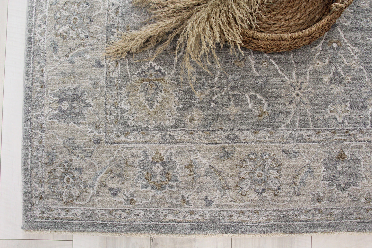 Alfombra de transición para interiores estilo boho turquesa del sudoeste
