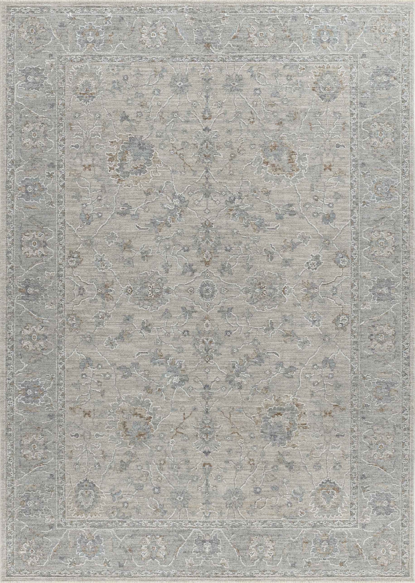 Alfombra Elysian estilo bohemio estilo suroeste en color crema