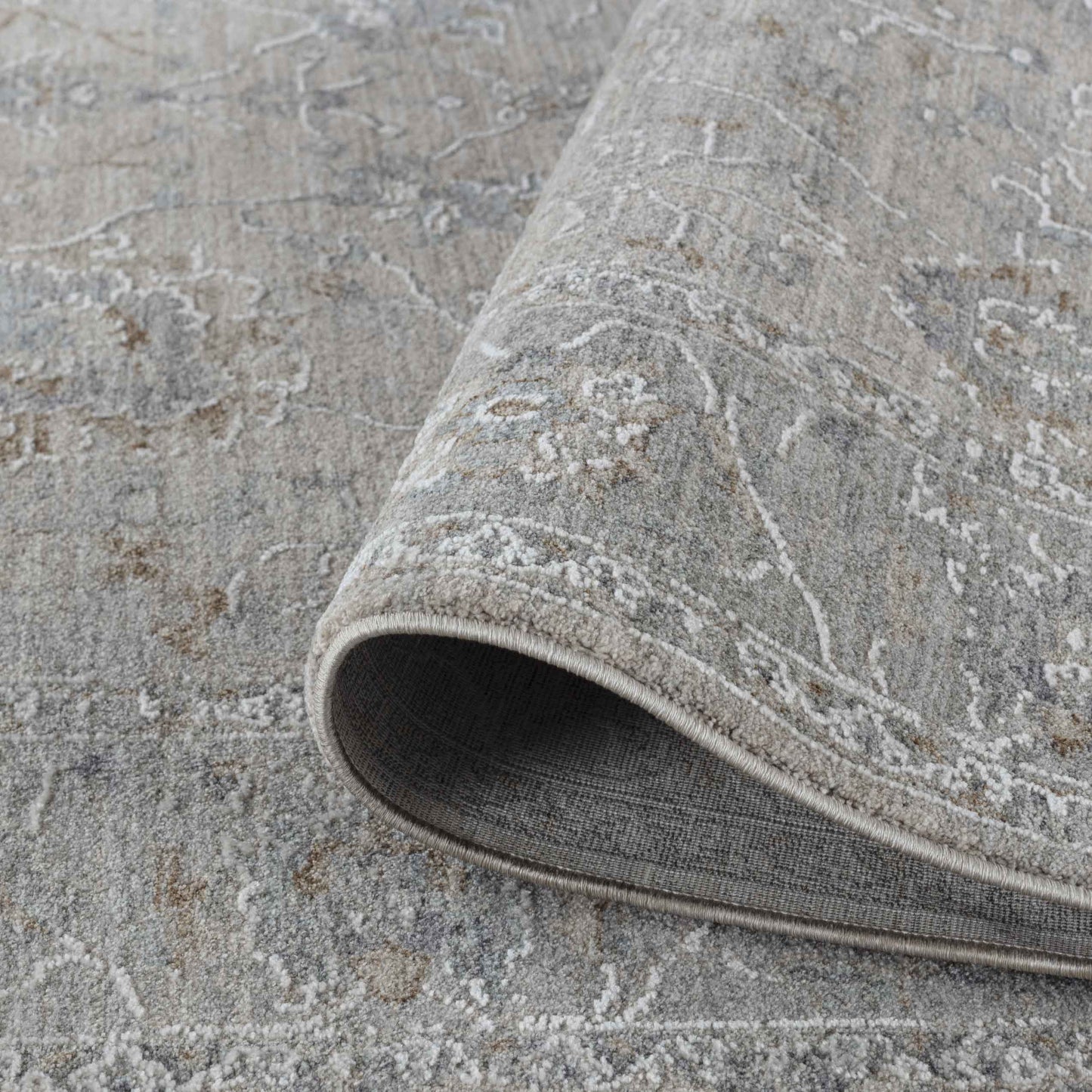 Alfombra Elysian estilo bohemio estilo suroeste en color crema