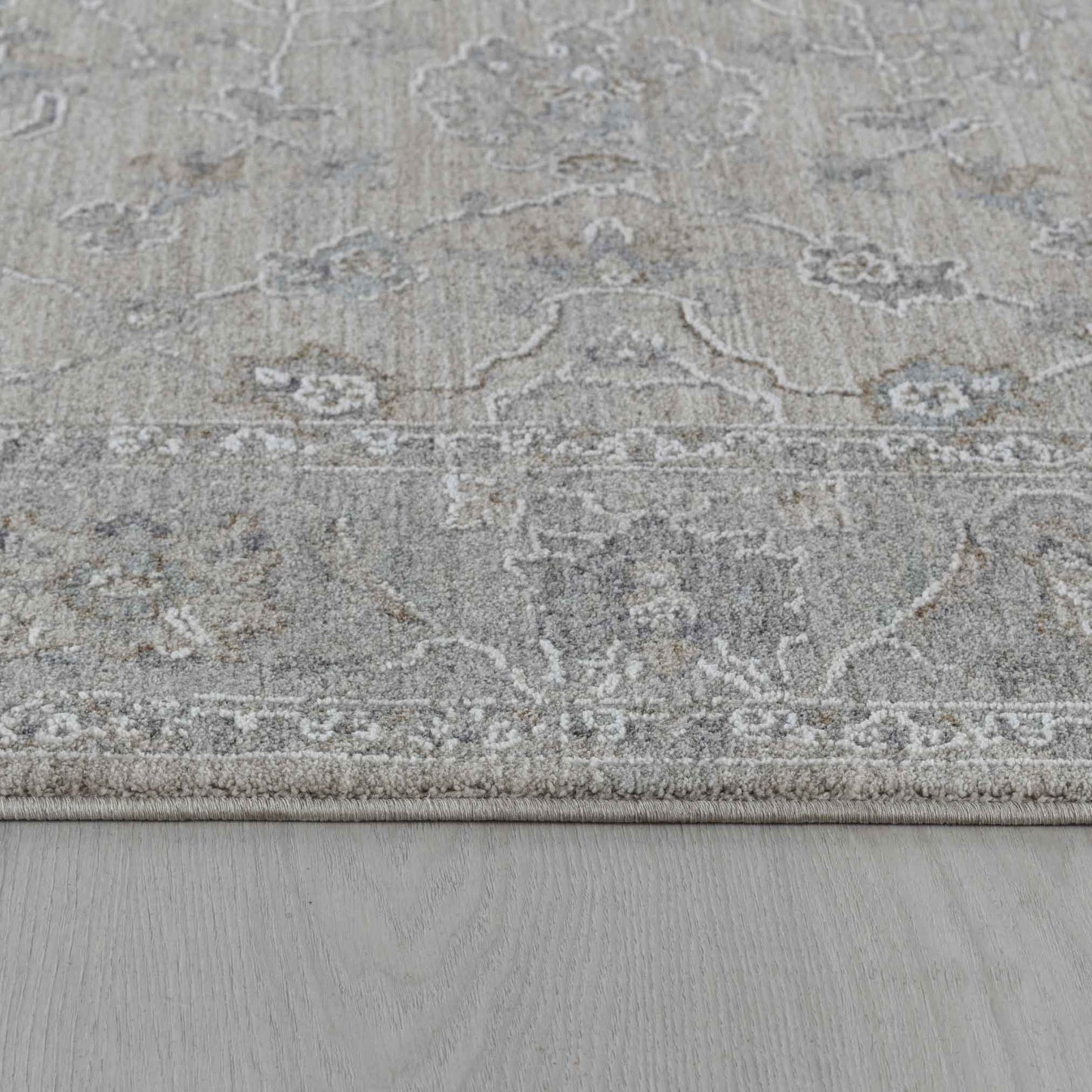 Alfombra Elysian estilo bohemio estilo suroeste en color crema