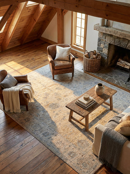 Tapis doré Boho du sud-ouest Elysian