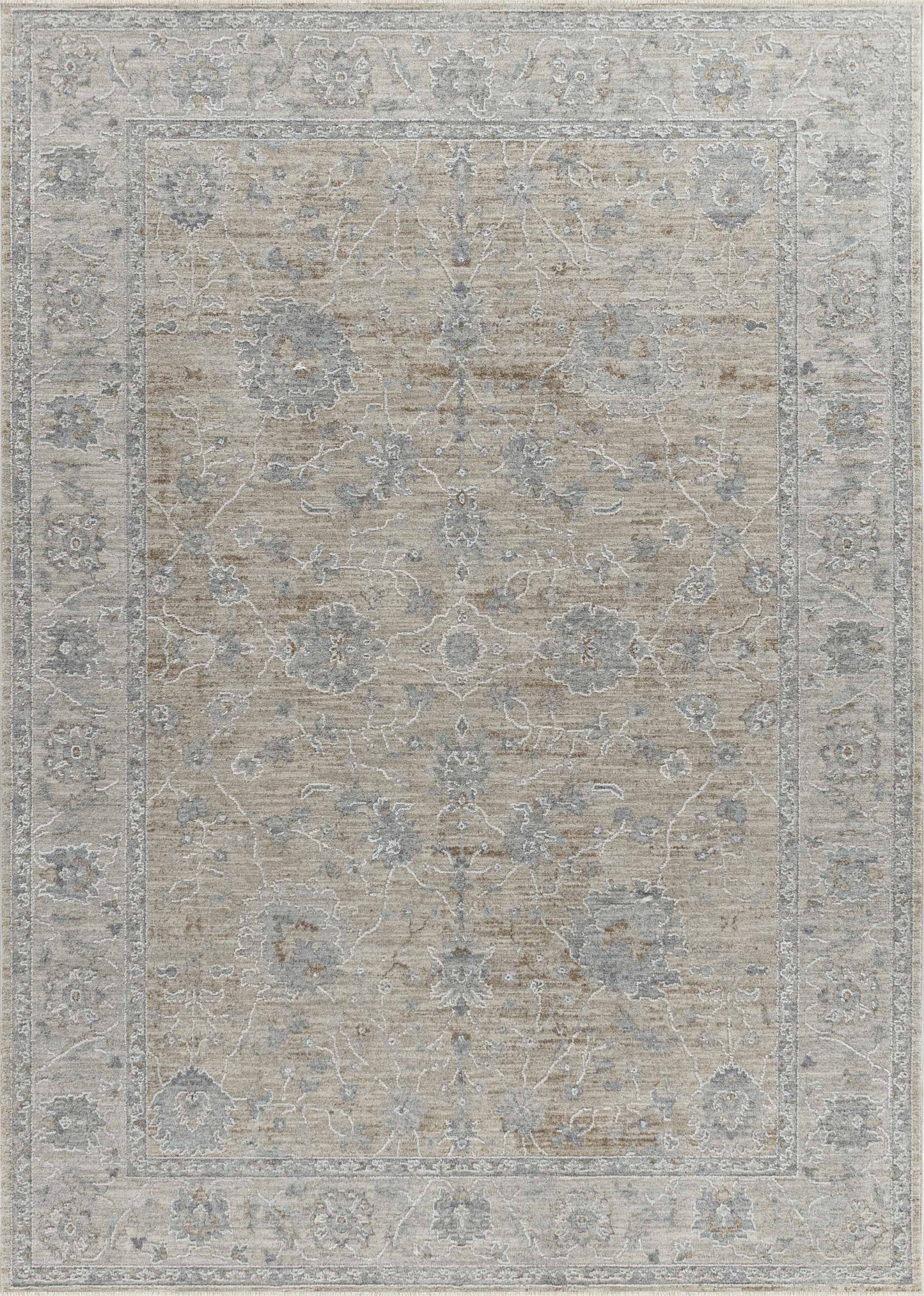 Alfombra bohemia dorada estilo suroeste de Elysian