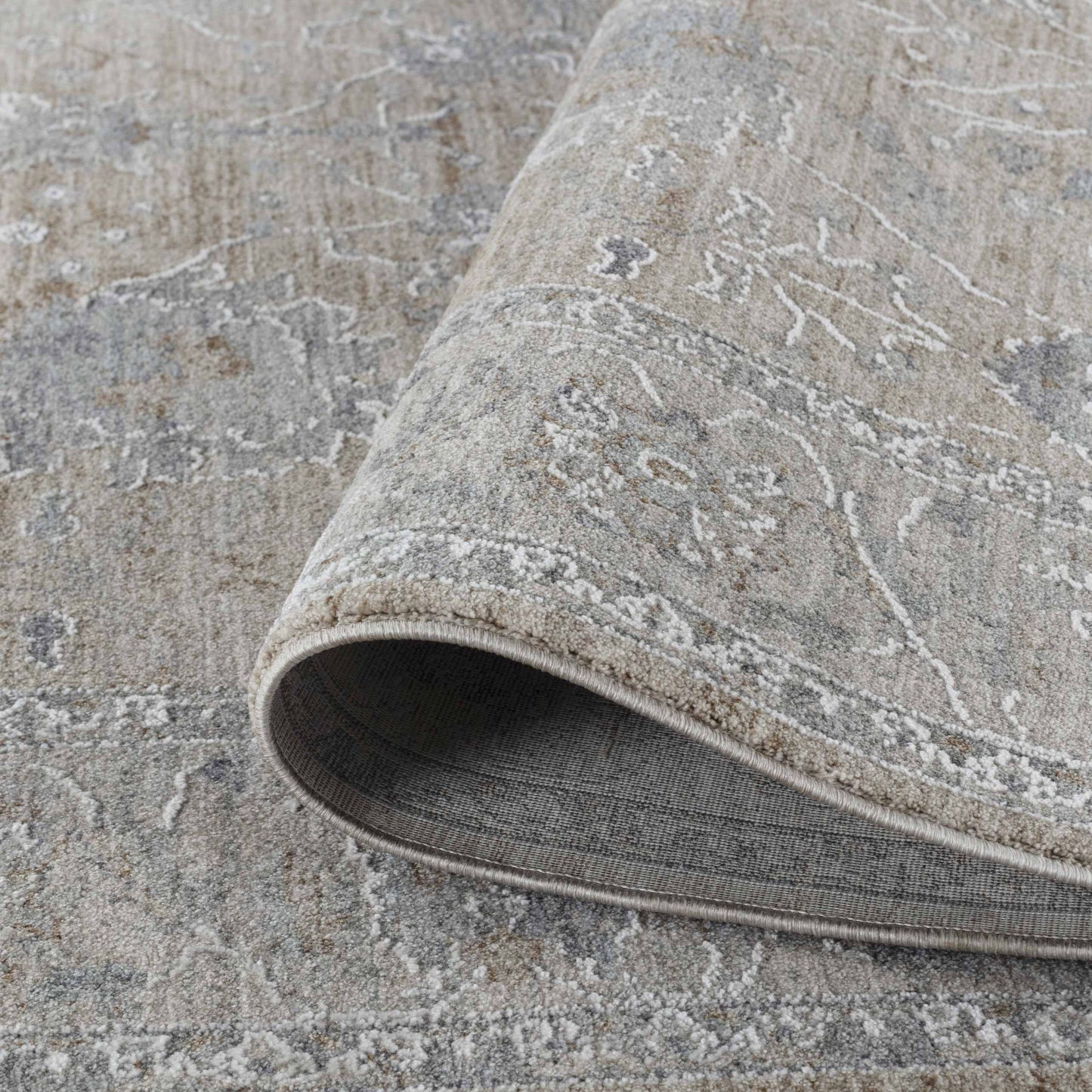 Alfombra bohemia dorada estilo suroeste de Elysian