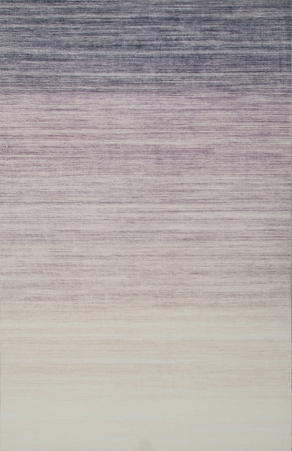 Soren Ombre Modern Purple and Cream Indoor Rug-1