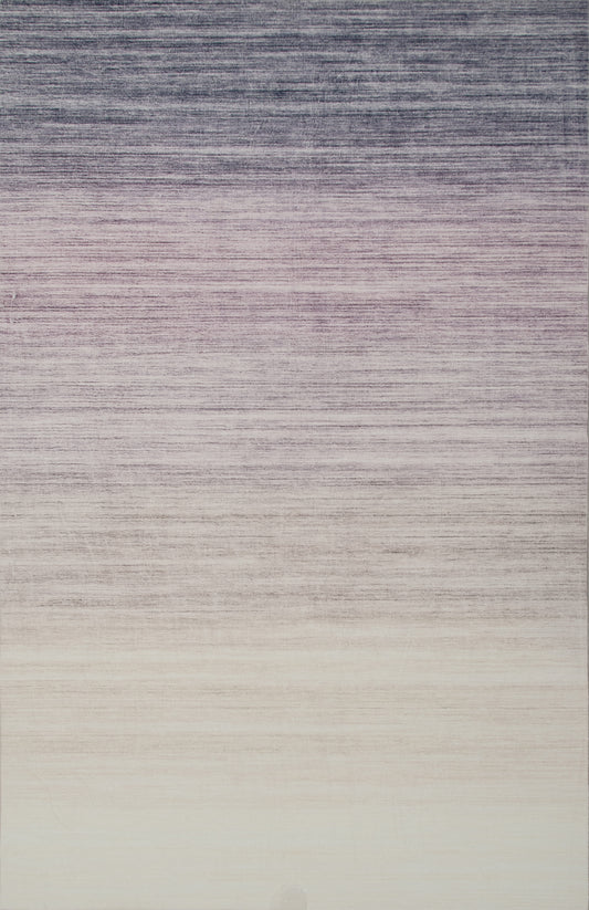 Soren Ombre Modern Purple and Cream Indoor Rug-1