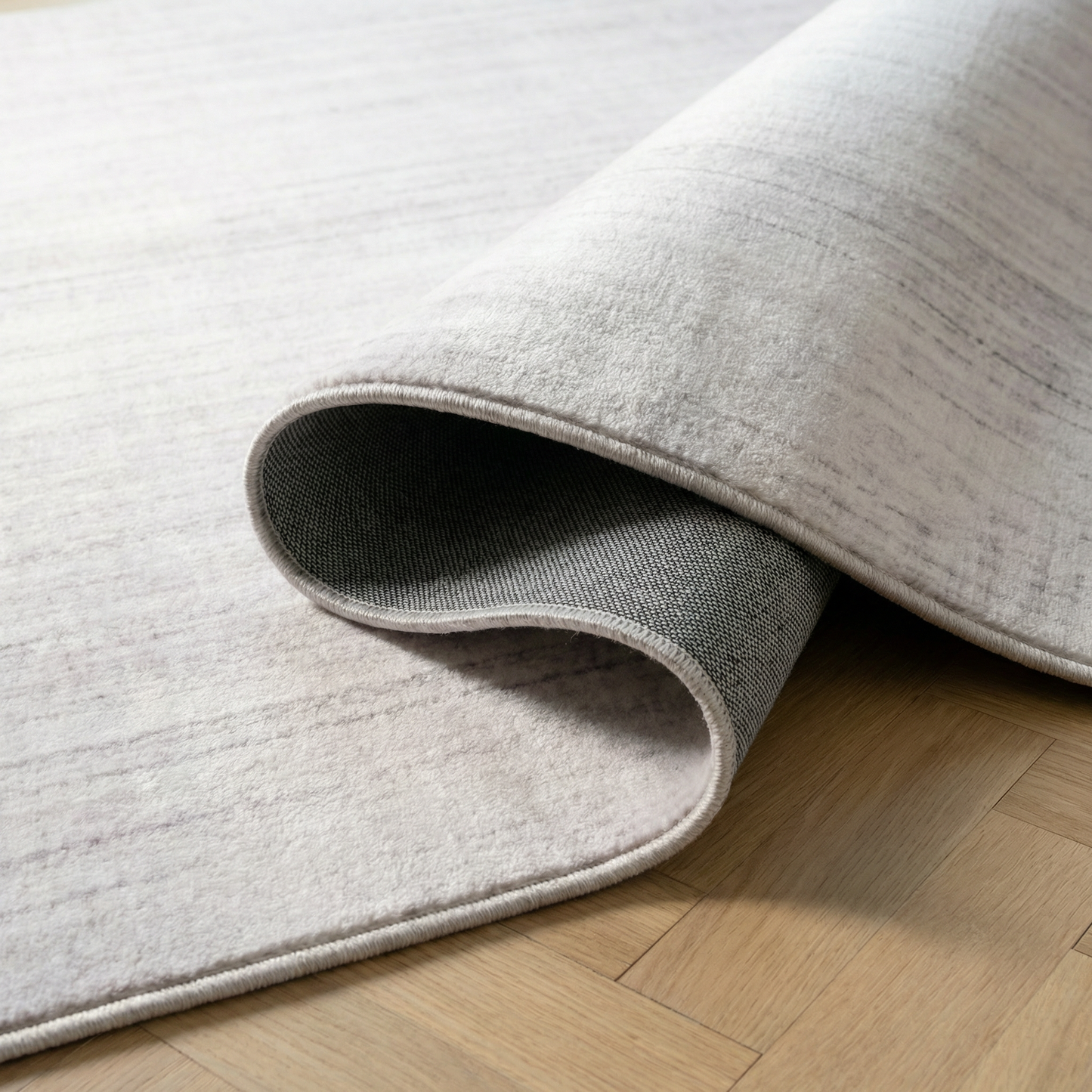 Elena Abstract Contemporary Beige and Purple Indoor Rug-6