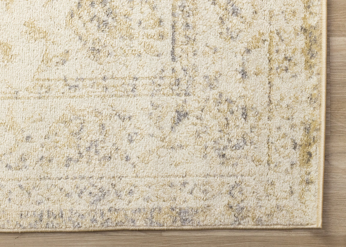 Classic Traditional Cream Area Rug