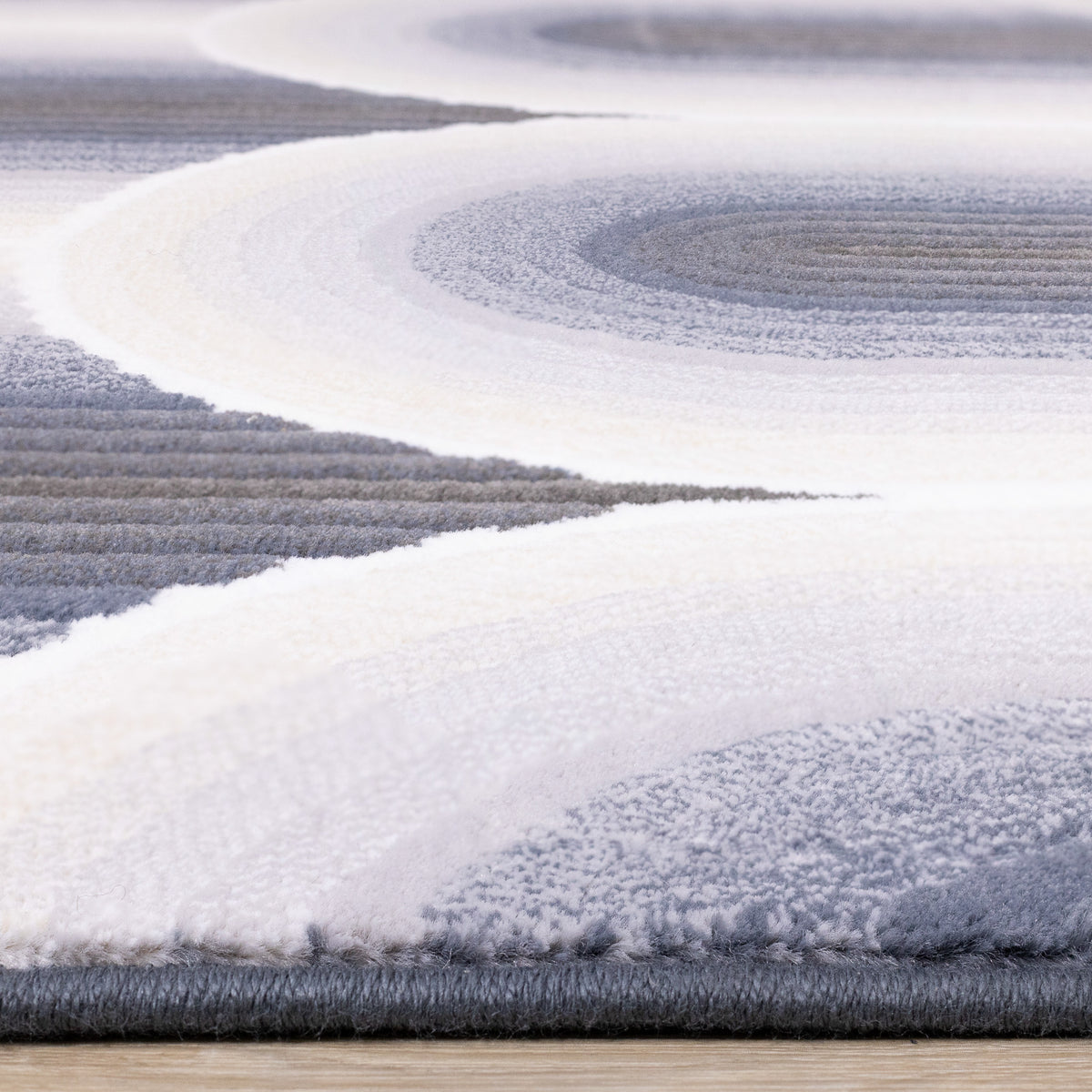 Deco Geometric Cream Area Rug