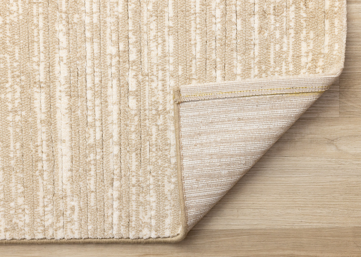Art Distressed Beige Area Rug