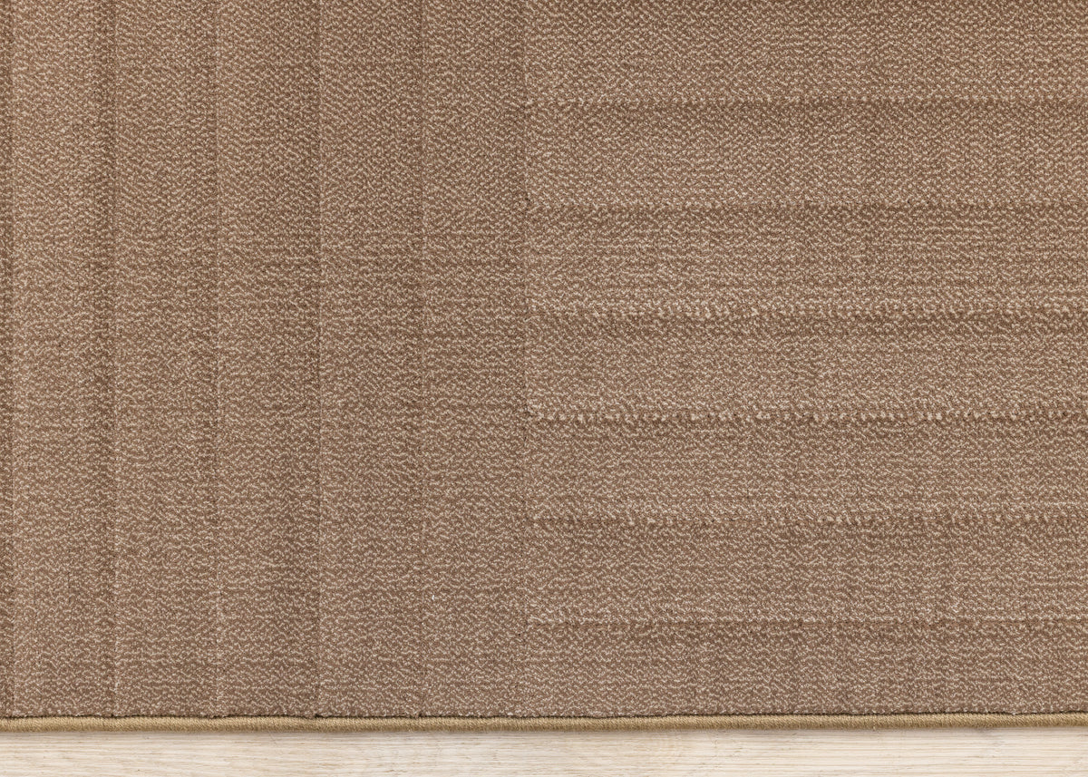 Deco Geometric Brown Area Rug
