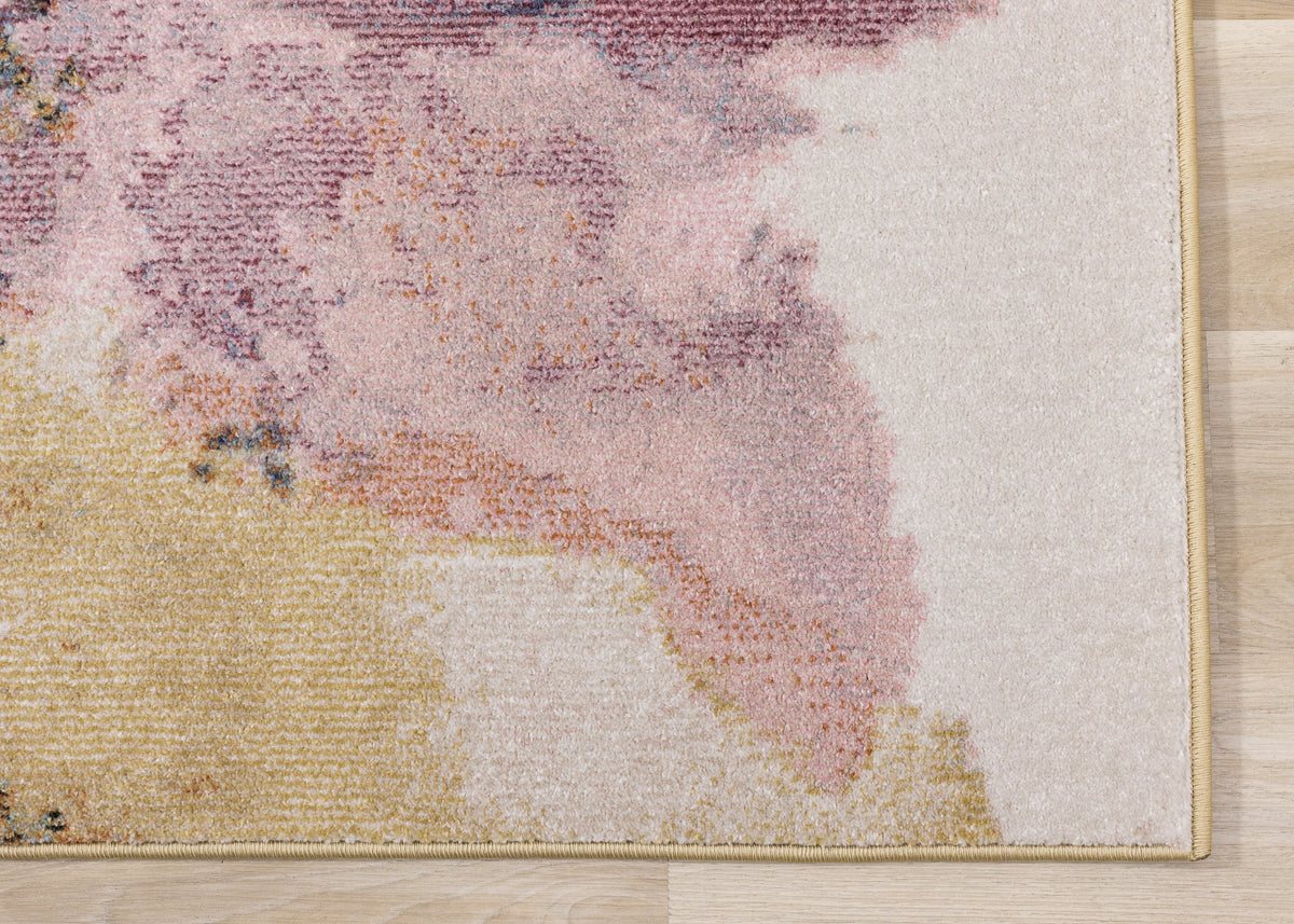Contemporary Botanical Rug  Indoor Area