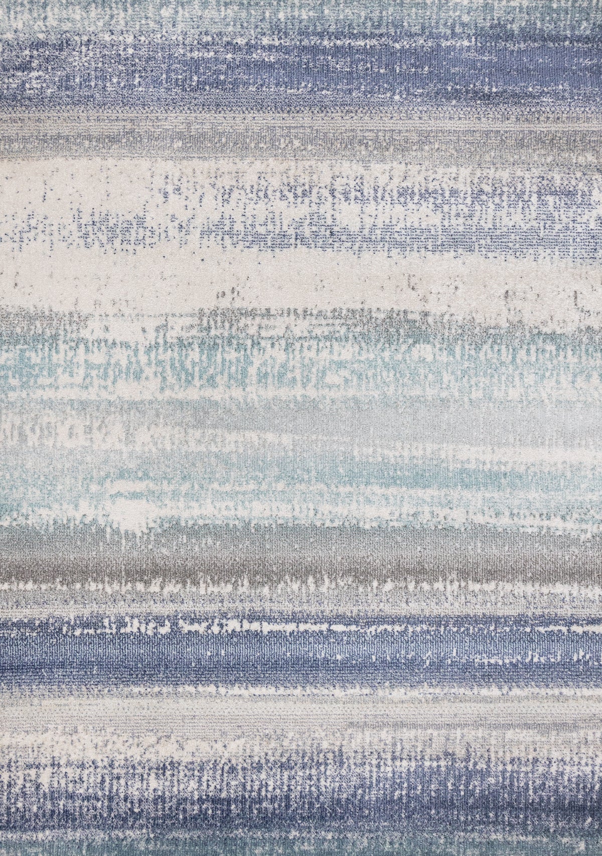 Tanner Distressed Contemporary Blue and Grey Indoor Rug