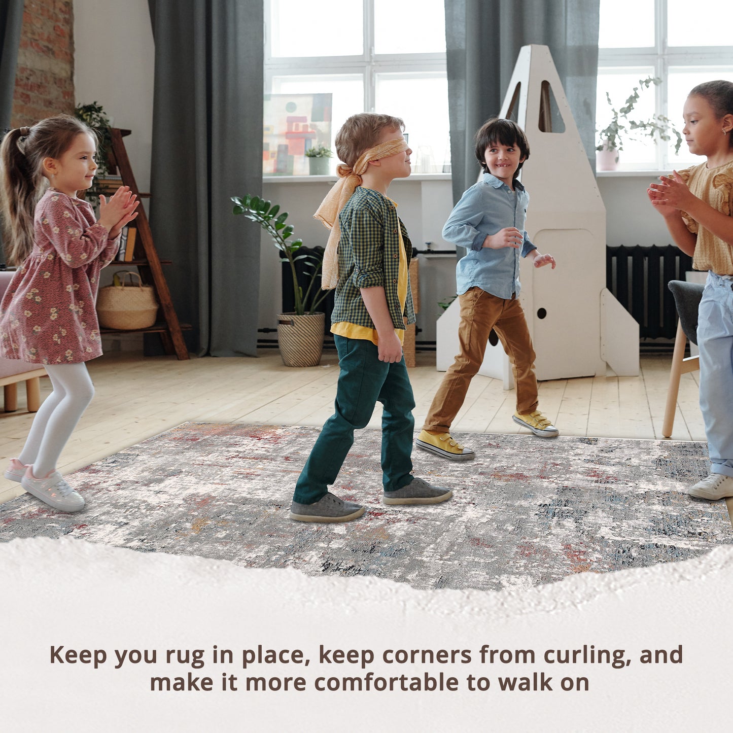 Colección Rug Pad Premium Estándar PVC suave antideslizante