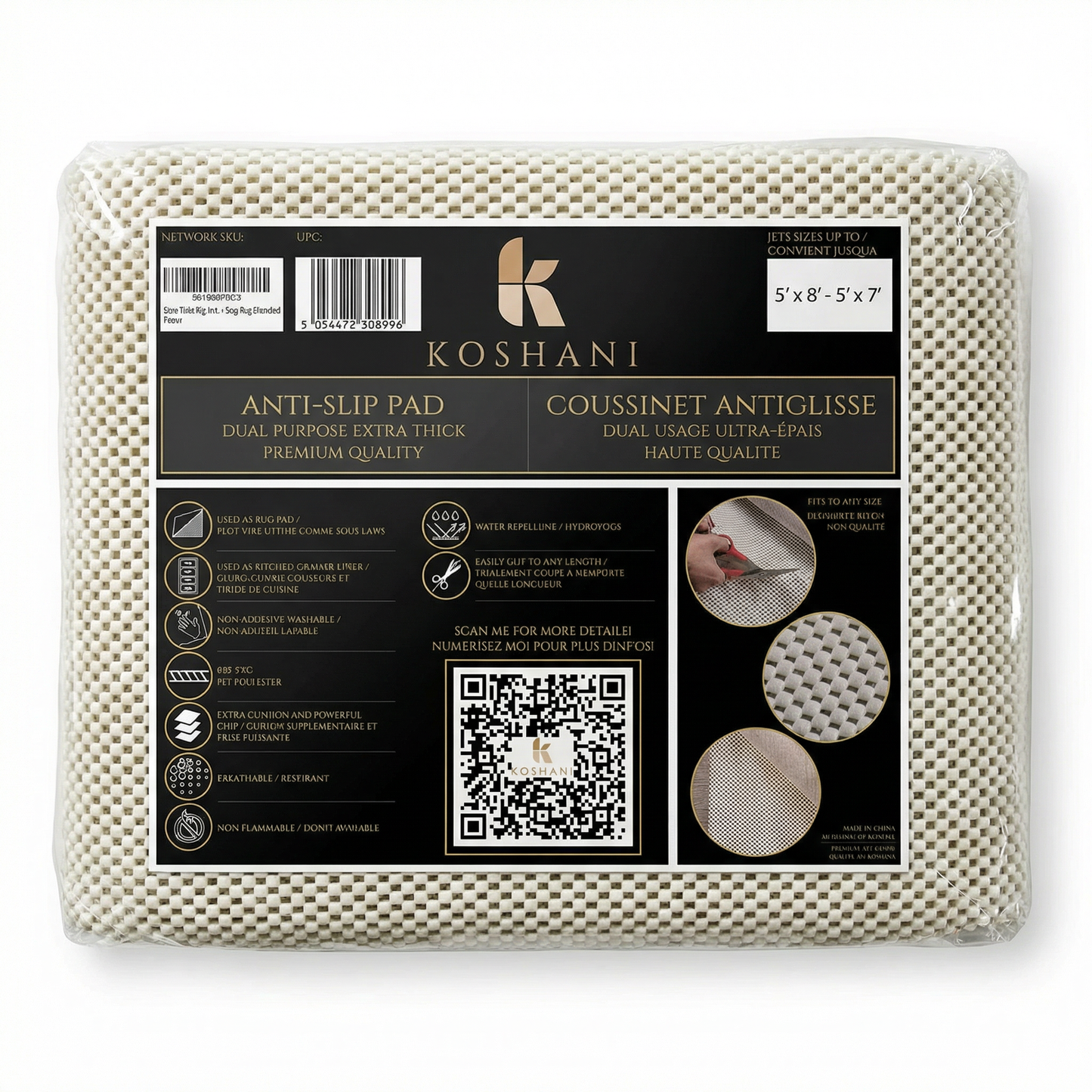 Premium Non-Slip Rug Pad