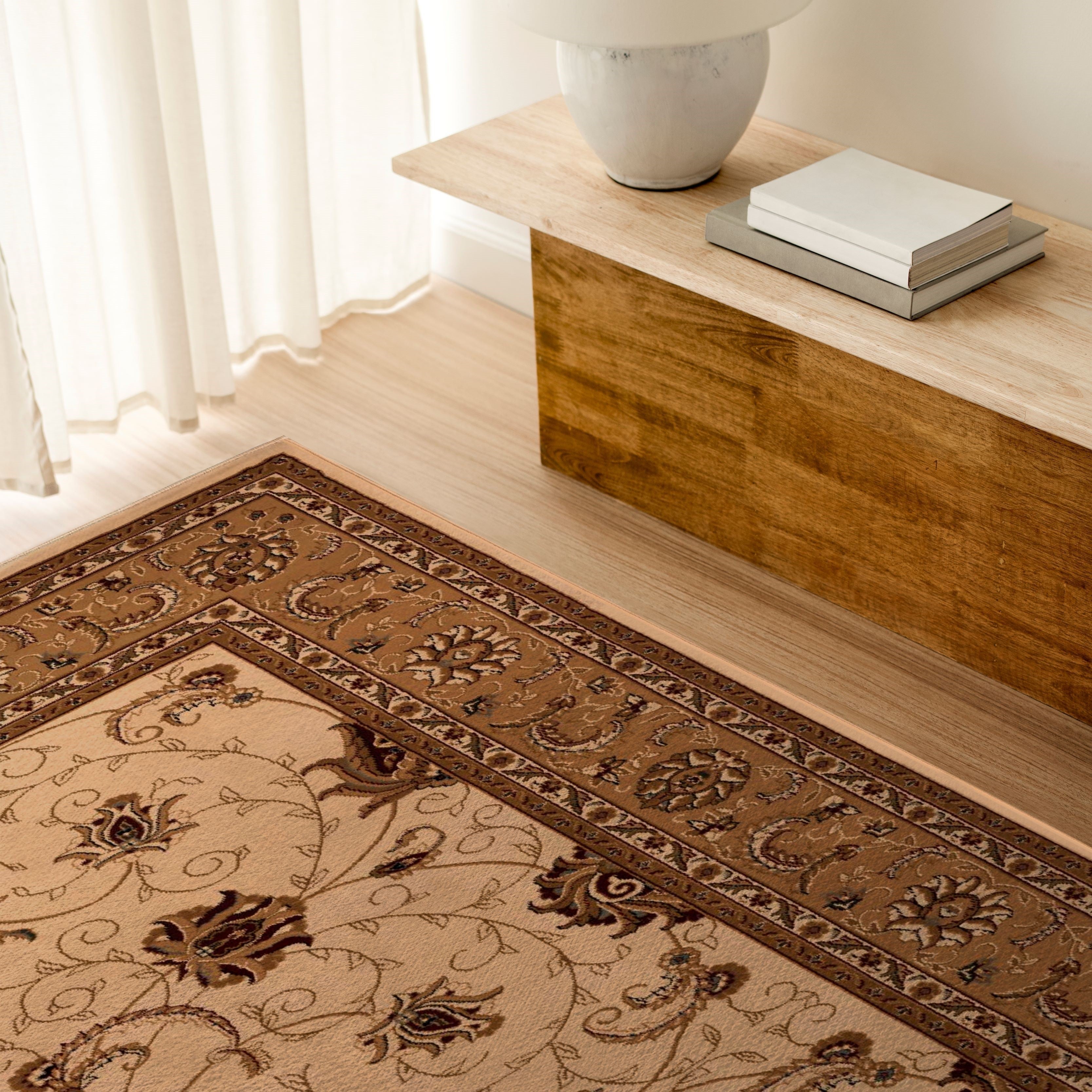 Traditional Persian Indoor Area Rug