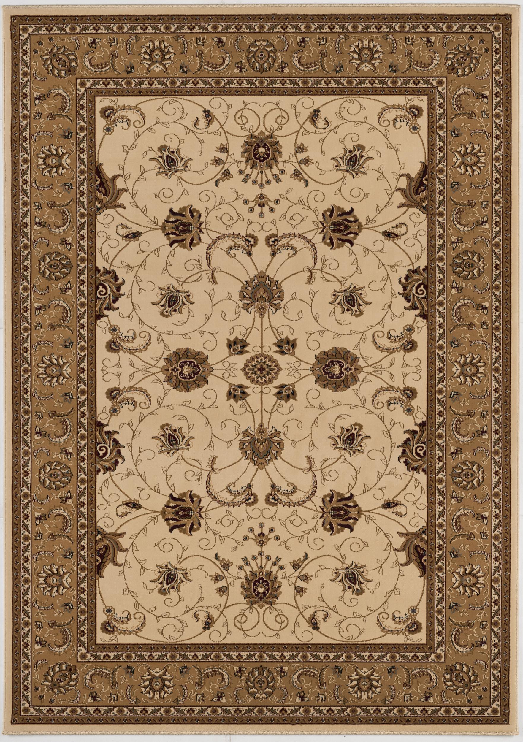 Fayez Persian Medallion Traditional Beige and Cream Indoor Rug-3