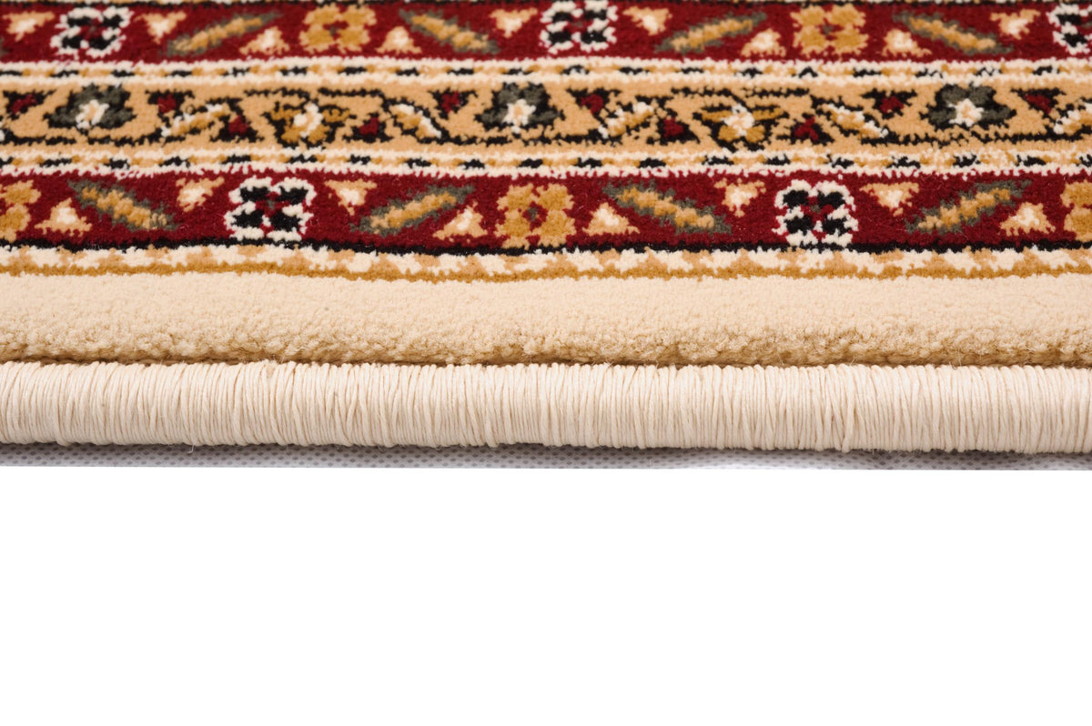 Faris Persian Medallion Traditional Beige and Cream Indoor Rug
