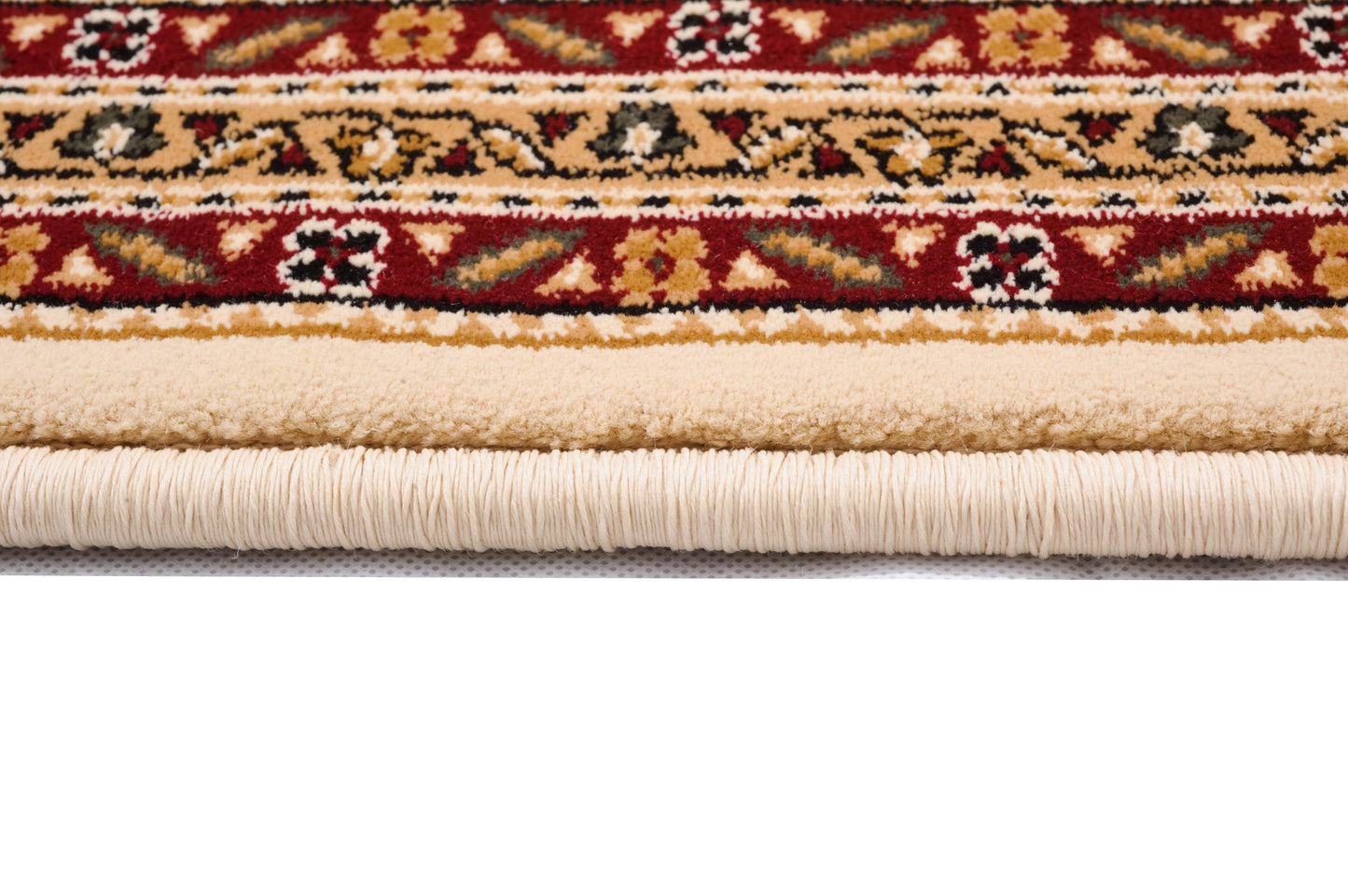 Faris Persian Medallion Traditional Beige and Cream Indoor Rug-12