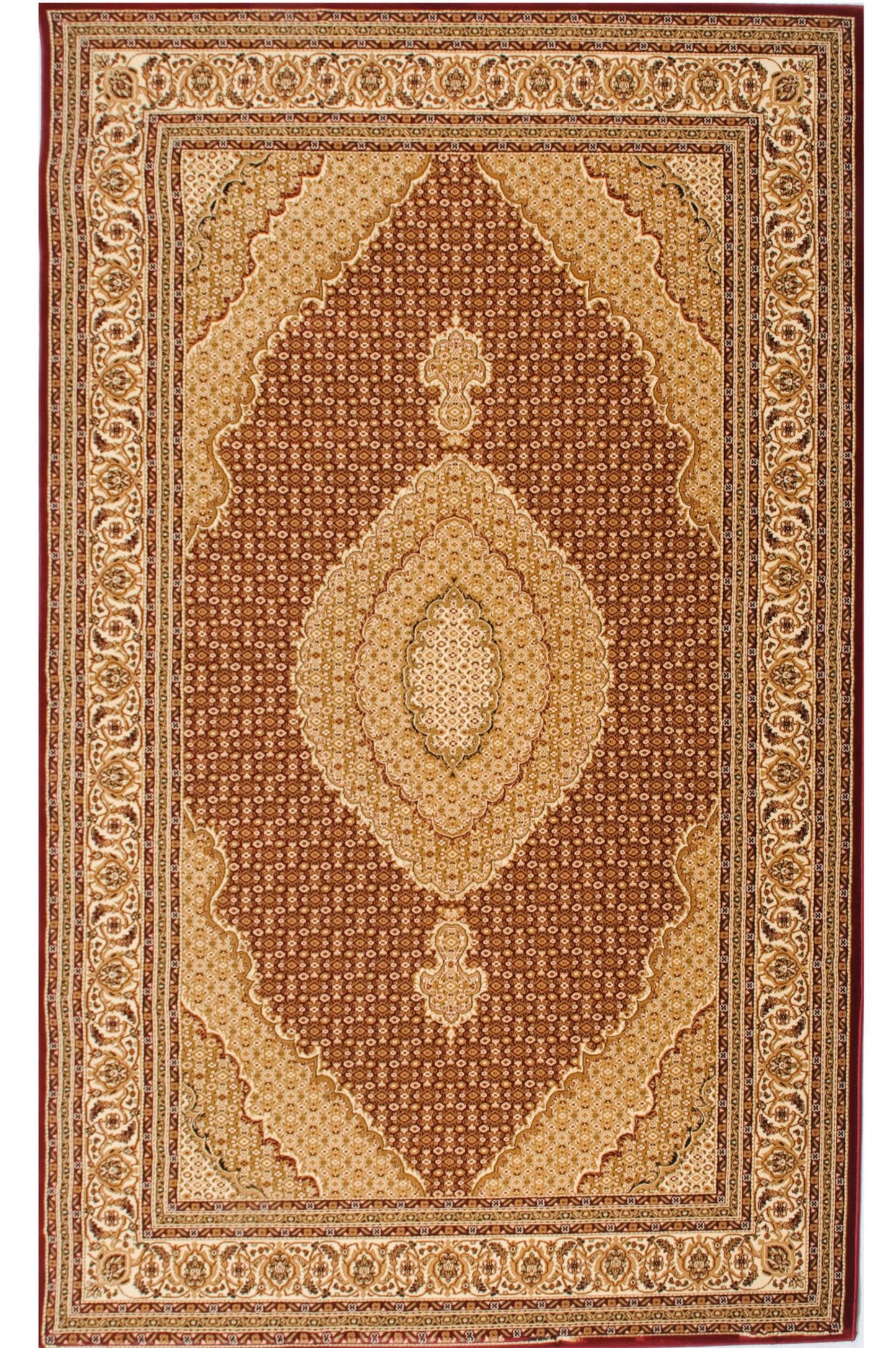 Majestic Moroccan Red Rug