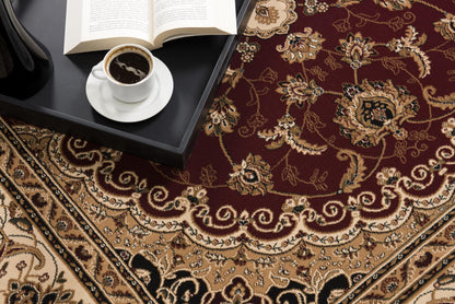 Majestic Persian Traditional Red Rug