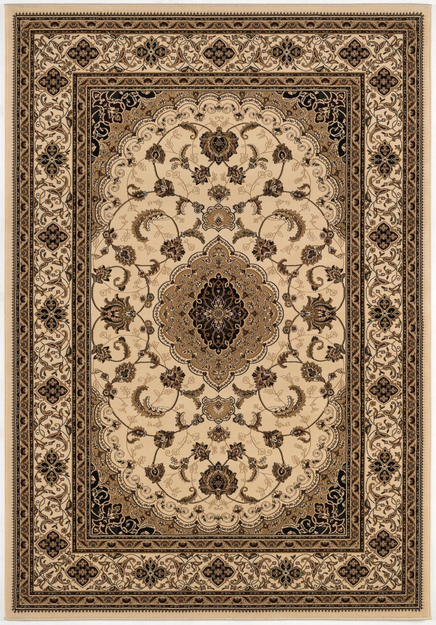 Majestic Persian Traditional Beige Rug