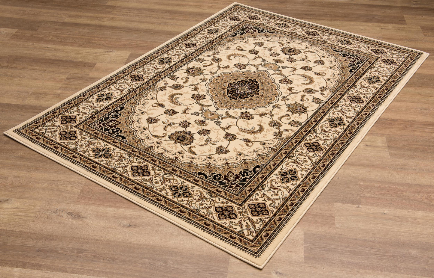 Majestic Persian Traditional Beige Rug