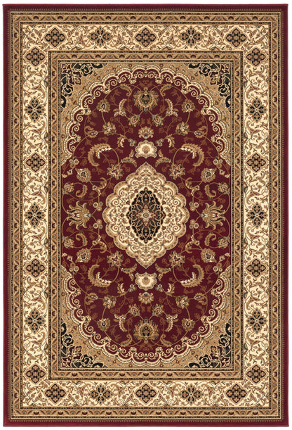 Tapis Persan Majestueux Rouge