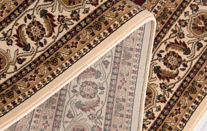 Jinan Persian Garden Traditional Beige and Red Indoor Rug-20