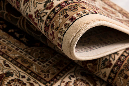 Jinan Persian Garden Traditional Beige and Red Indoor Rug-10