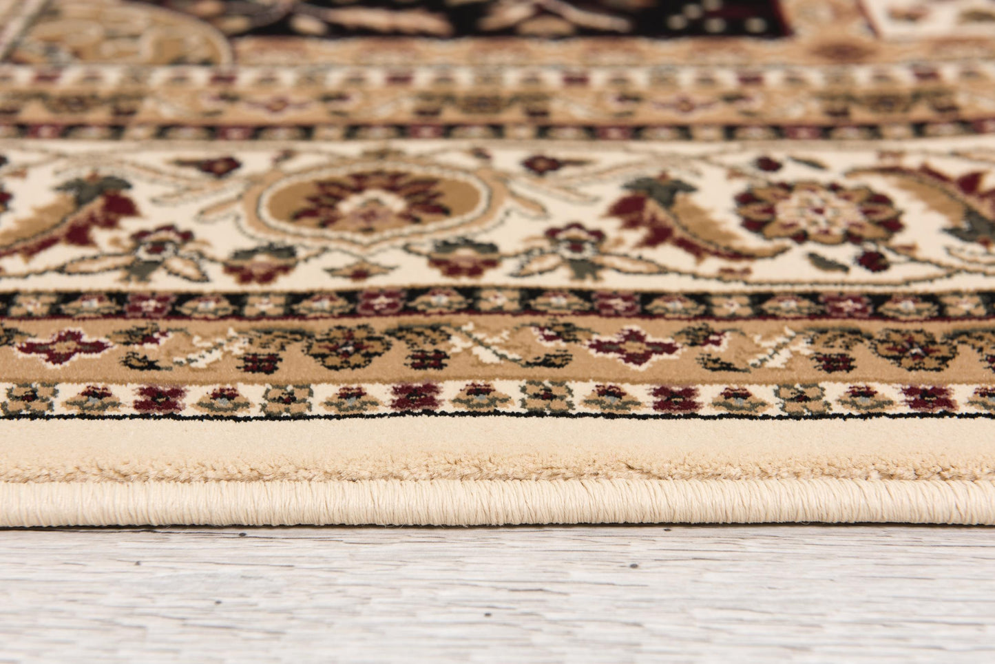 Majestic Moroccan Traditional Beige Rug