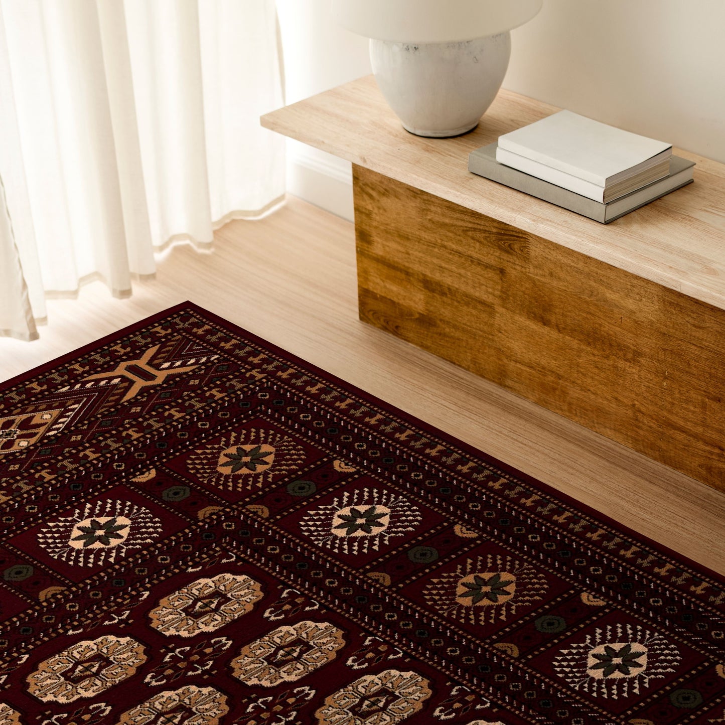 Alfombra tradicional persa Chobi para interior