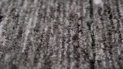 Maya Abstract Grey Rug