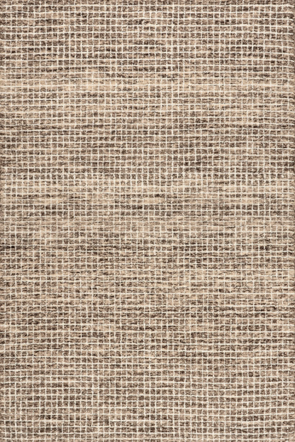 Mojavi Checkered Contemporary Brown and Grey Indoor Rug