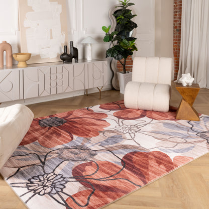 Tapis Rouge Floral Blossom