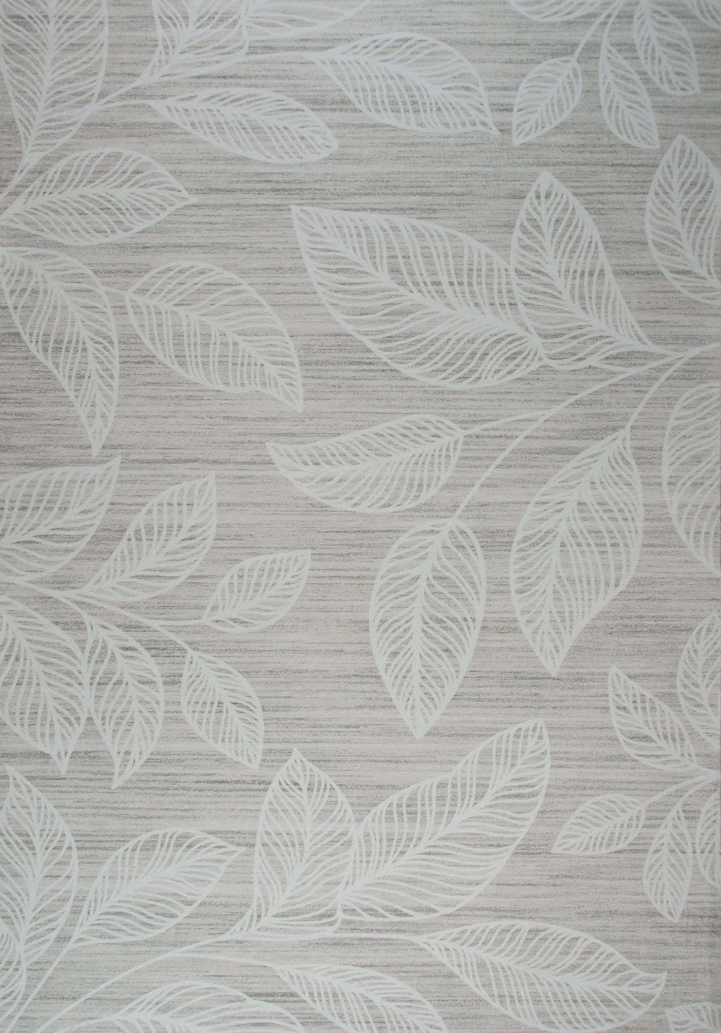 Tapis crème moderne floral Blossom