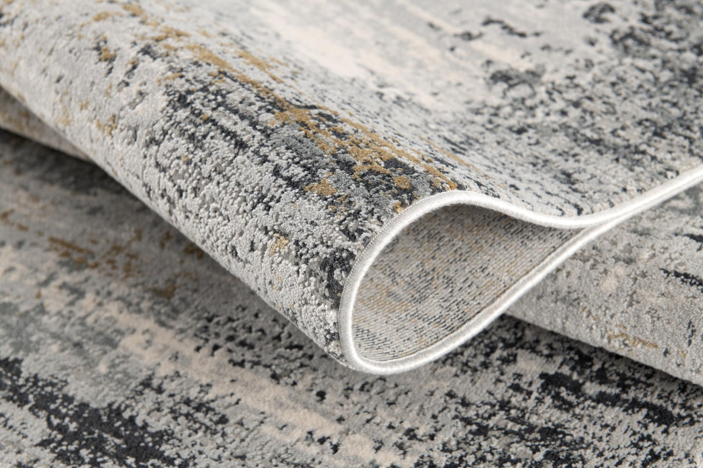 Capri Abstract Contemporary Grey Rug