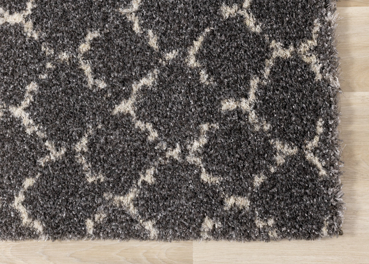 Transitional Elegant Grey Area Rug