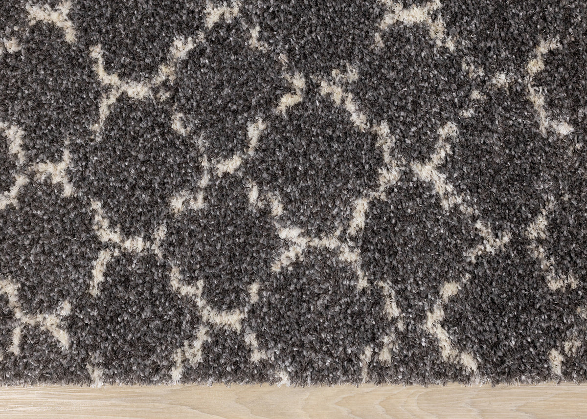 Transitional Elegant Grey Area Rug