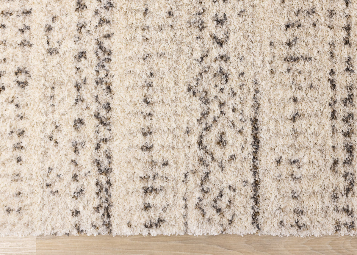 Contemporary Tribal Southwestern Cream Area Rug