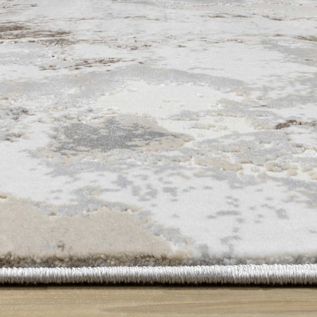 Classic Traditional Border Taupe Area Rug