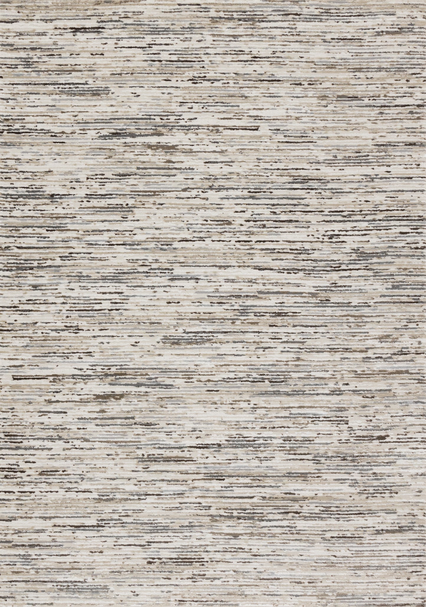 Contemporary Stripes Cream Area Rug