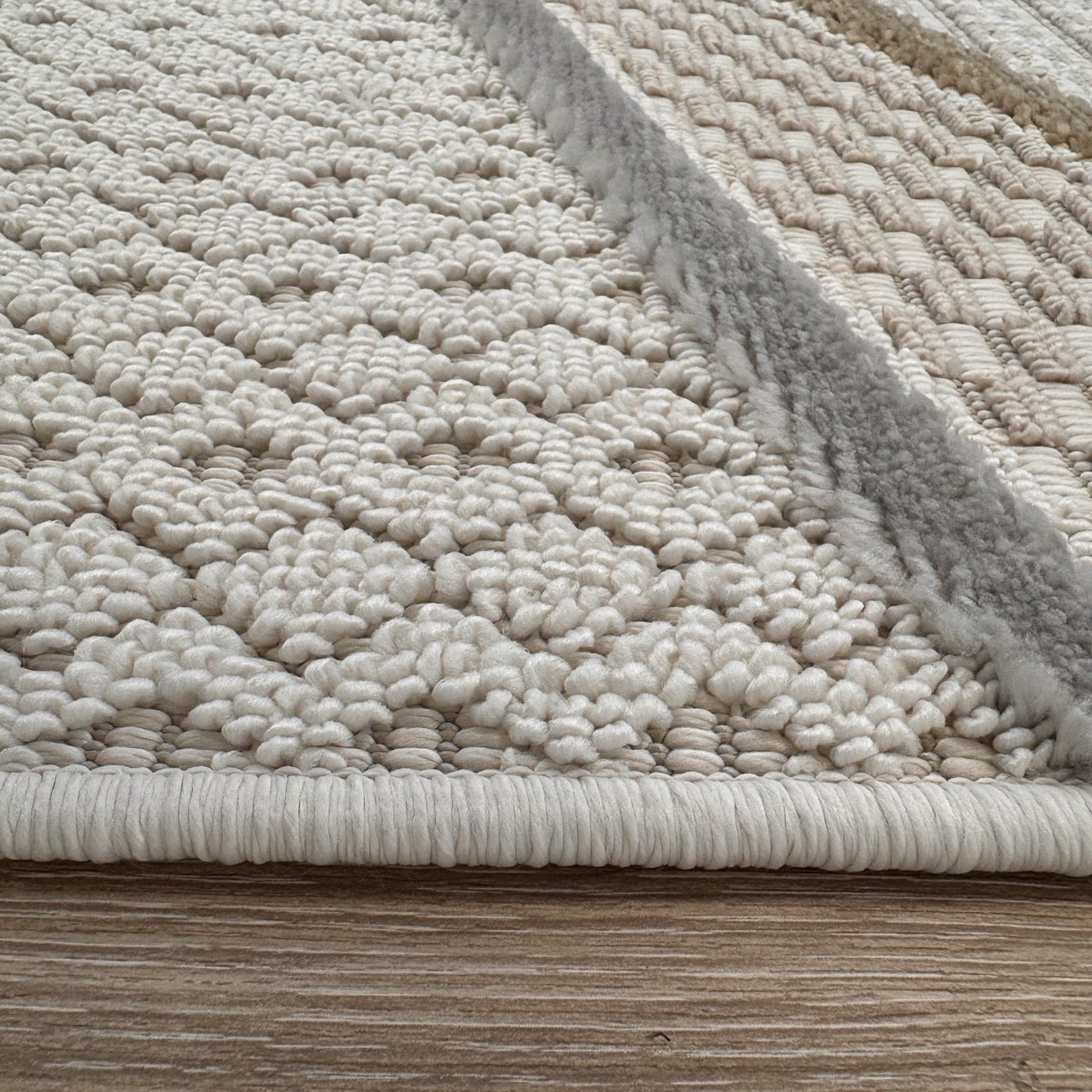 Tapis Maison Abstract Modern Crème