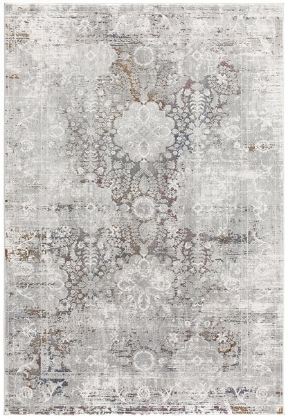 Sardini Abstract Transitional Grey Rug