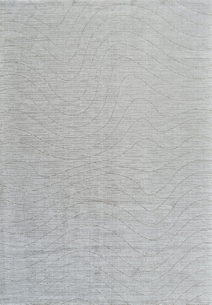 Alfombra moderna gris abstracta de Casa