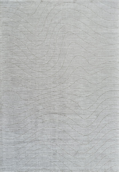 Rahil Abstract Comtemporary Grey and Cream Indoor Rug