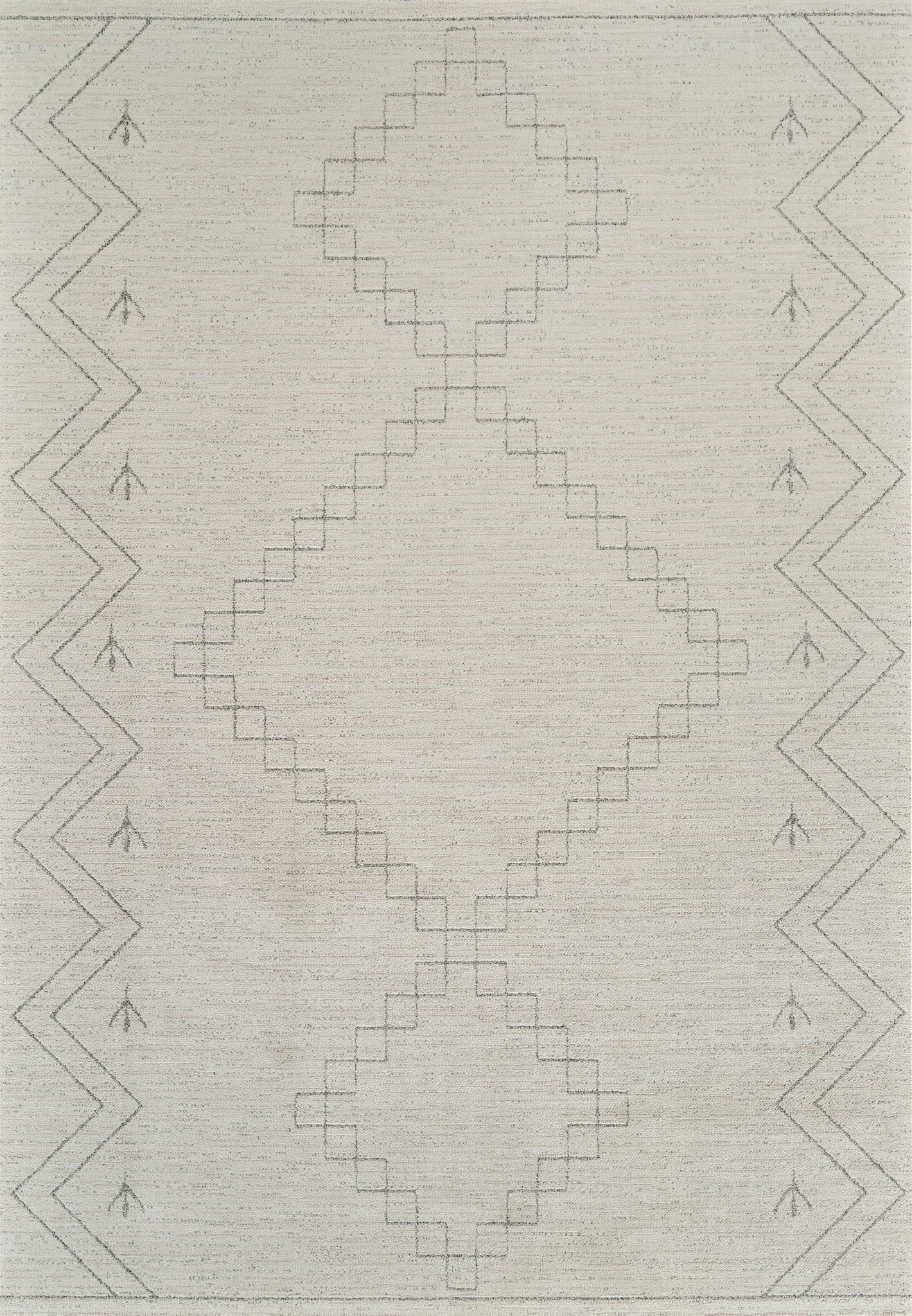 Tapis beige bohème abstrait Casa